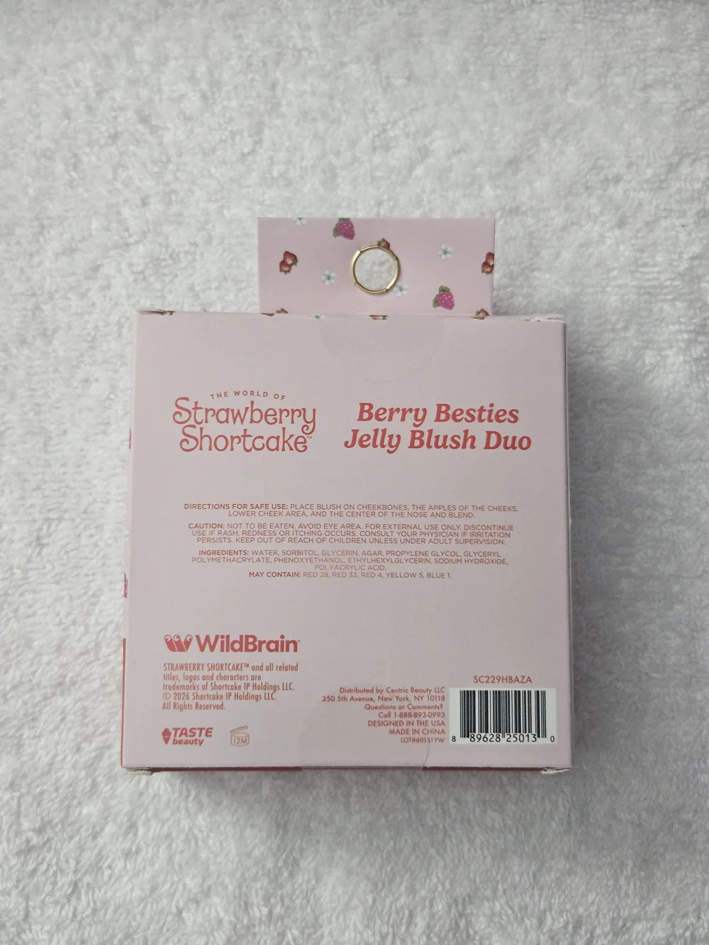 The World of Strawberry Shortcake Berry Besties Jelly Blush Duo Set 2pc Pink New